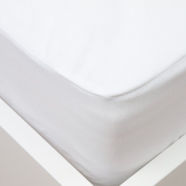 Nepropusna plahta jersey - Bijela - 90x200 cm
