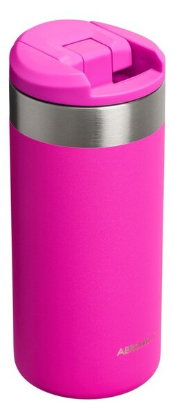 Ružičasta termo šalica od nehrđajućeg čelika 350 ml AeroLight™ Transit Mug Violet Blossom – Stanley