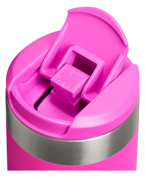 Ružičasta termo šalica od nehrđajućeg čelika 350 ml AeroLight™ Transit Mug Violet Blossom – Stanley