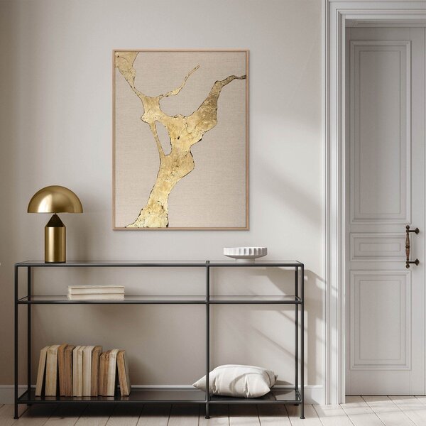 Ručno oslikana slika 90x120 cm Wild Horizon Gold – Malerifabrikken