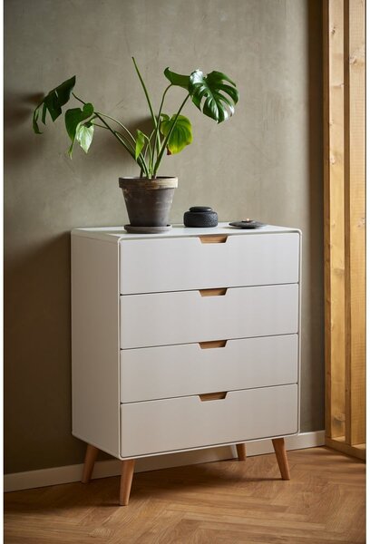 Bijela komoda 80x100x40 cm Lowell – Actona