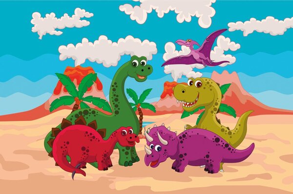 Tapeta svijet dinosaura