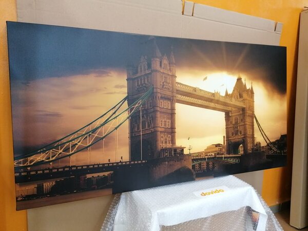 Slika zalazak sunca nad Tower Bridge