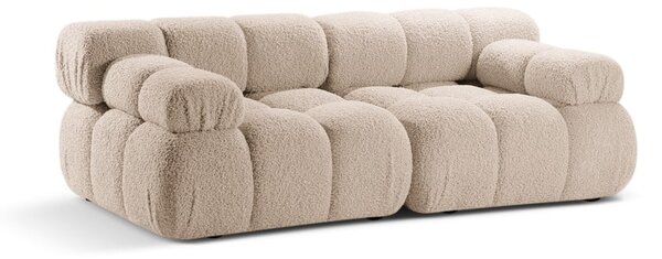 Bež sofa od bouclé tkanine 188 cm Bellis – Micadoni Home