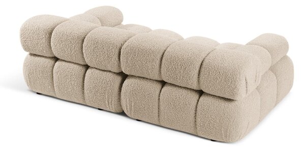 Bež sofa od bouclé tkanine 188 cm Bellis – Micadoni Home