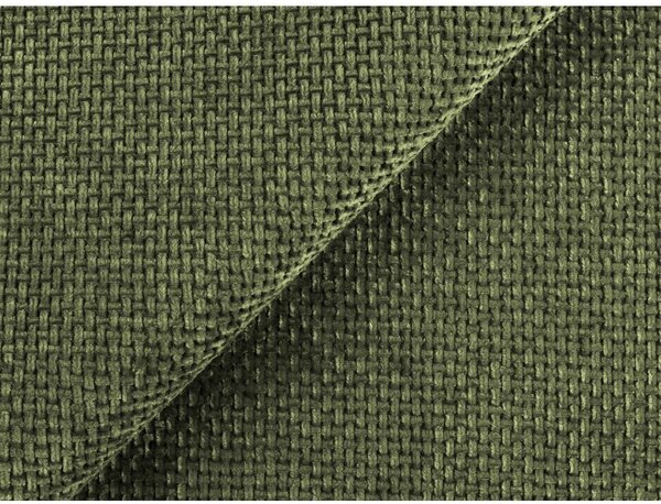 Zelena sklopiva/s prostorom za odlaganje sofa od šenila 252 cm Kona – Makamii