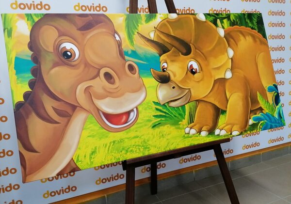 Slika veseli dinosauri