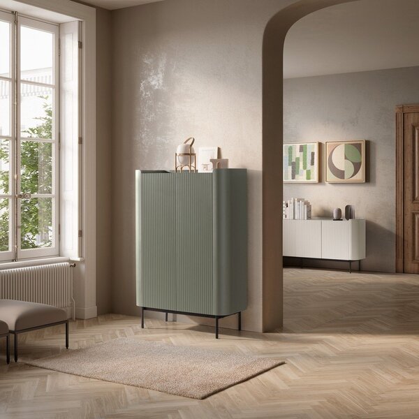 Krem komoda 200x80x40 cm Willa – MOME