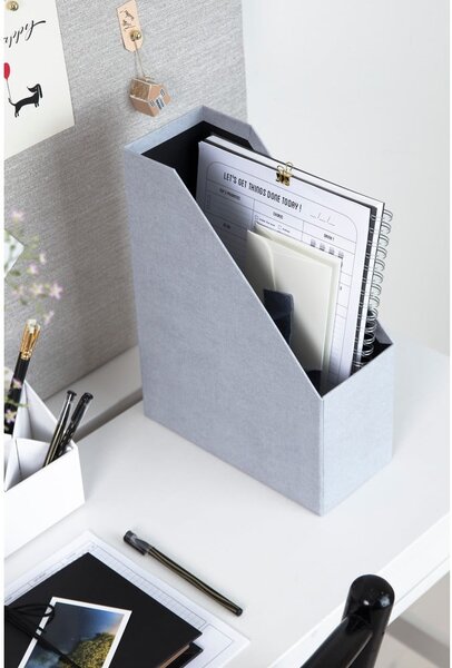 Kartonski uredski organizator za dokumente Estelle Canvas Paper Laminate – Bigso