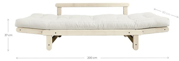 Promjenjivi kauč Karup Design Beat Natural Clear/Olive Green