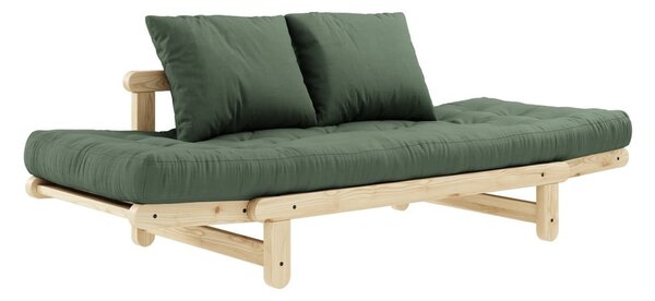 Promjenjivi kauč Karup Design Beat Natural Clear/Olive Green