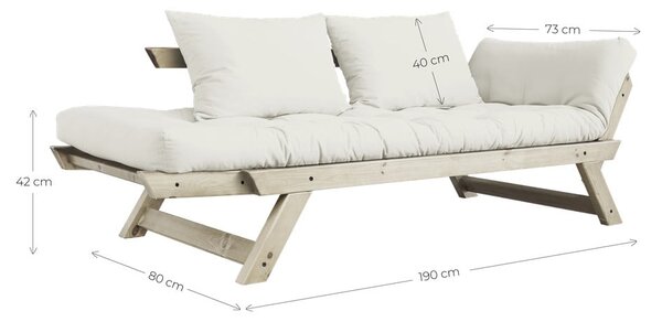 Promjenjivi kauč Karup Design Bebop Natural Clear / Mocca