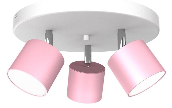 Reflektorska svjetiljka DIXIE 3xGX53/11W/230V ružičasta