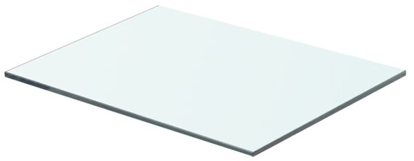 VidaXL Ploča za police staklo prozirna 40 x 25 cm