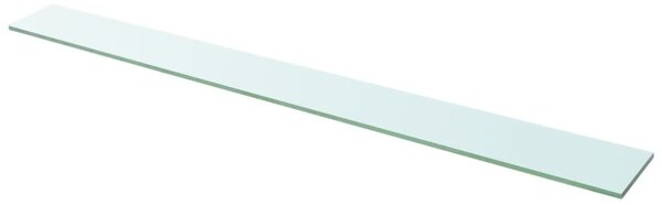 VidaXL Ploča za police staklo prozirna 110 x 12 cm