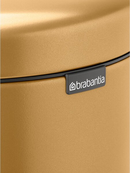 Željezna kanta za smeće s pedalom u zlatnoj boji 30 l NewIcon – Brabantia