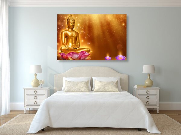 Slika zlatni Buddha