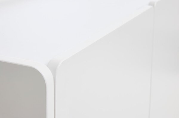 Bijela komoda 160x70x45 cm Bera – Unique Furniture