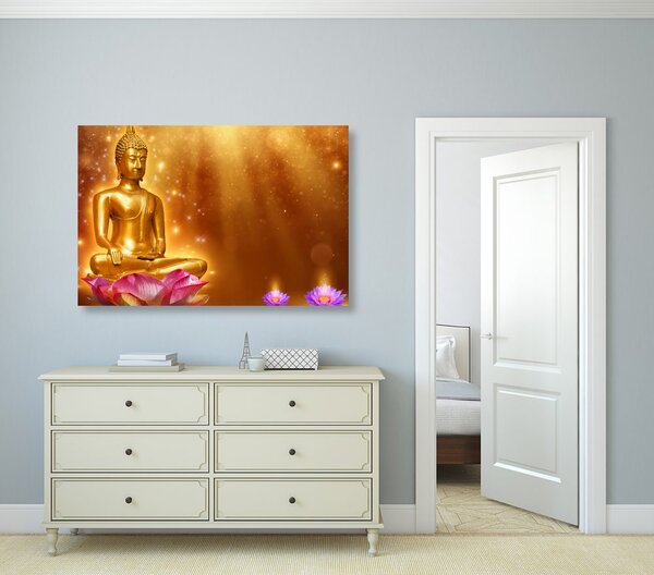 Slika zlatni Buddha