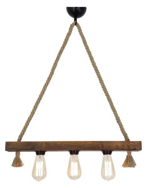 Drvena stropna viseća svjetiljka Kutuk