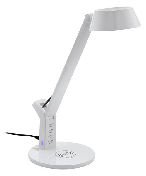 Eglo 99831 - LED Prigušiva stolna lampa na dodir BANDERALO LED/4,8W/230V bijela