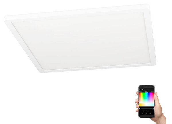 Eglo 900089 - LED RGBW Prigušiva stropna svjetiljka ROVITO-Z LED/16,5W/230V bijela