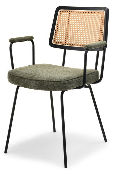 Stolica Cleo (kaki + crna)