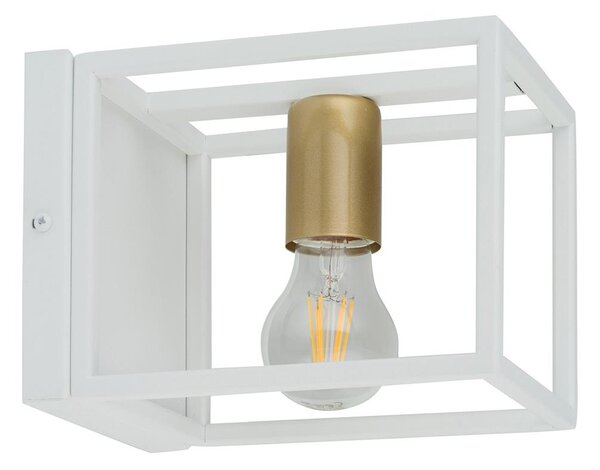 Zidna svjetiljka VIGO 1xE27/60W/230V bijela/zlatna