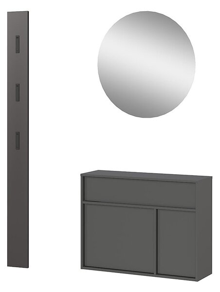 Antracitno sivi set za hodnik Ameca 2.0 – Germania