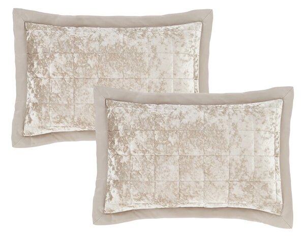 Jastučnice u setu 2 kom 50x75 cm Crushed Velvet – Catherine Lansfield
