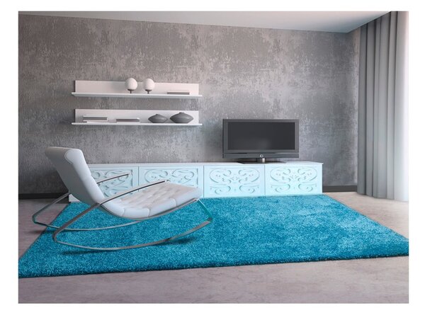 Plavi tepih Universal Aqua Liso, 57 x 110 cm