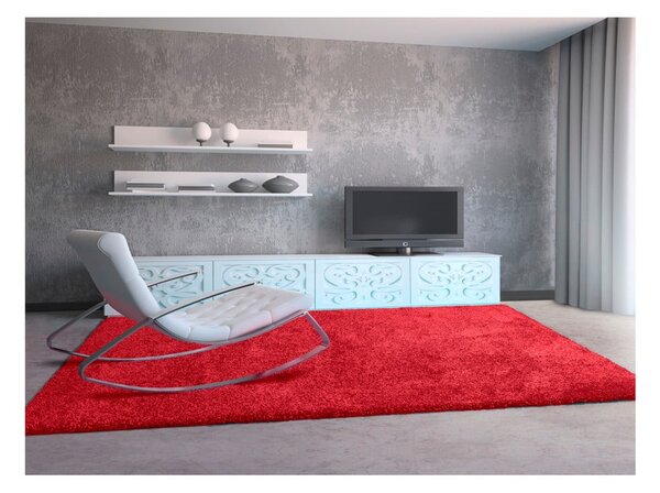 Crveni tepih Universal Aqua Liso, 57 x 110 cm