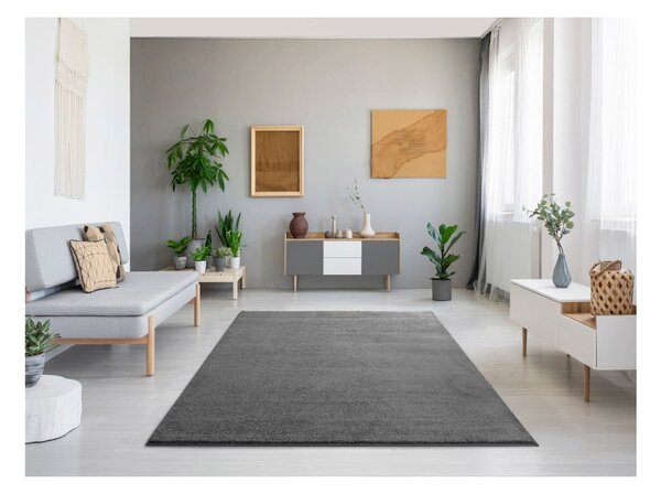 Tamnosivi tepih Universal Montana, 160 x 230 cm