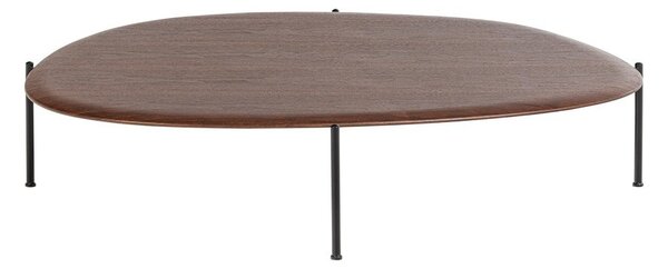 Stolić za kavu u tamnoj prirodnoj boji 97x121 cm Kota – WOOOD