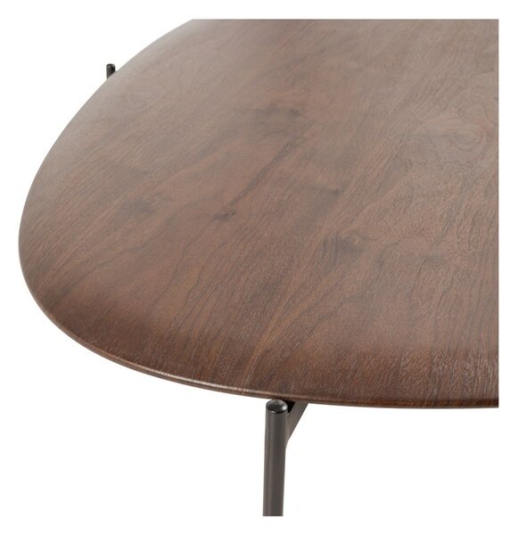 Stolić za kavu u tamnoj prirodnoj boji 97x121 cm Kota – WOOOD