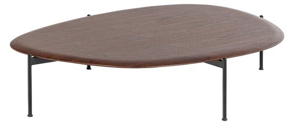 Stolić za kavu u tamnoj prirodnoj boji 97x121 cm Kota – WOOOD