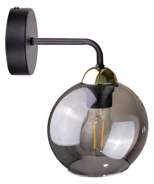 Zidna svjetiljka OSMO 1xE27/60W/230V crna/zlatna