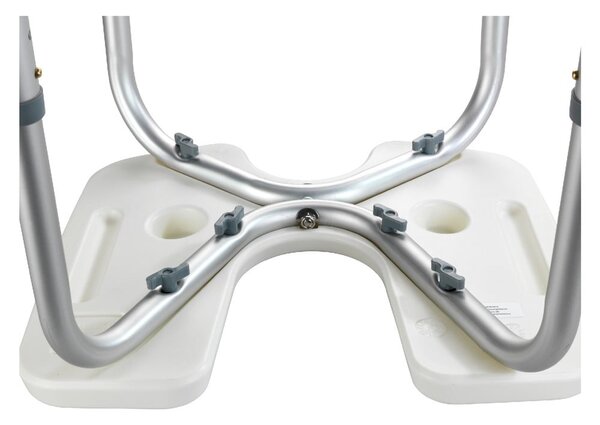 Tuš stolica Wenko Hygienic Stool White, 53 x 46 cm