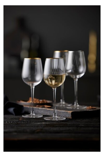 Čaše u setu 4 kom vinske 300 ml Palermo – Lyngby Glas
