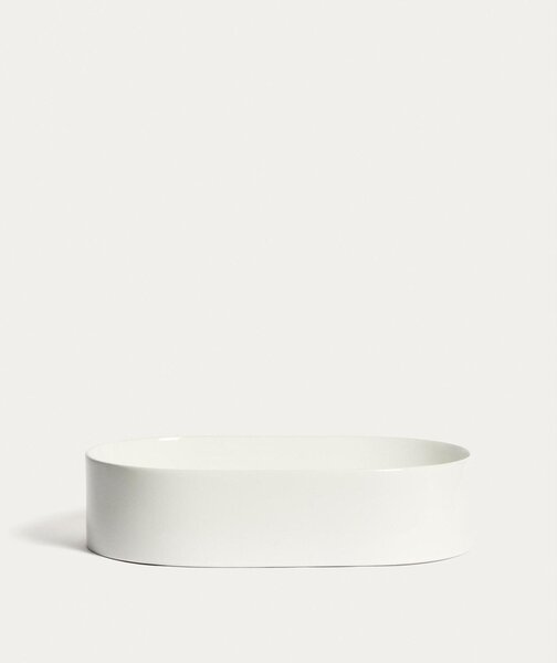 Bijeli keramički umivaonik 50x31 cm Ovara – Kave Home
