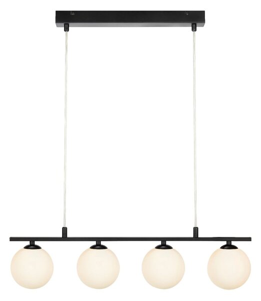 Crna viseća svjetiljka Markslöjd Quattro
