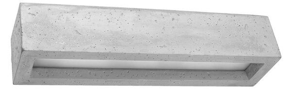 Sollux SL.0993 - Zidna svjetiljka VEGA 2xE27/60W/230V 50 cm beton