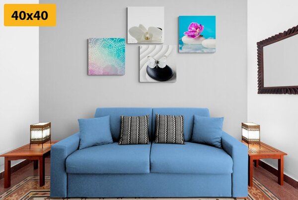 Set slika Feng Shui u zanimljivoj kombinaciji boja
