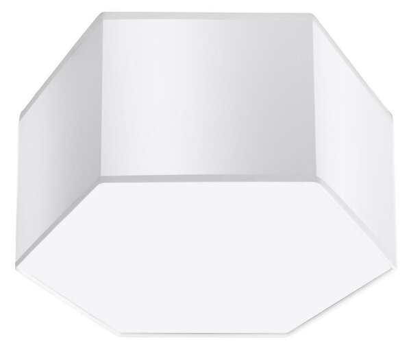 Sollux SL.1058 - Stropna svjetiljka SUNDE 2xE27/60W/230V 15,5 cm bijela