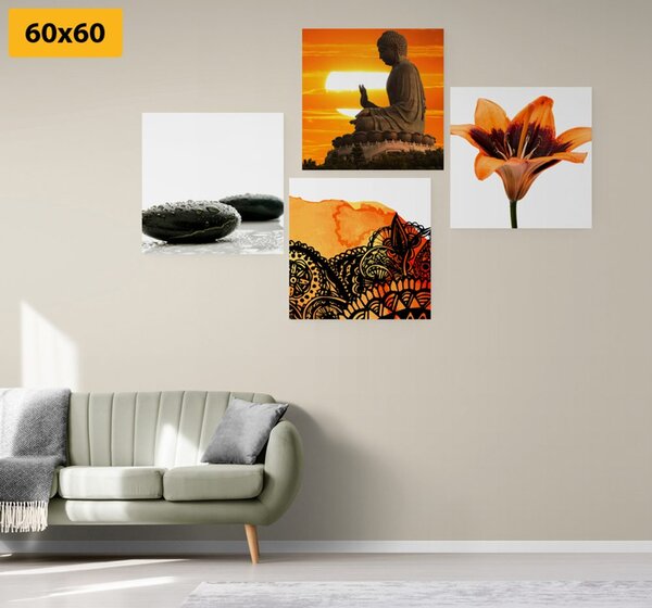 Set slika Feng Shui u jedinstvenom stilu