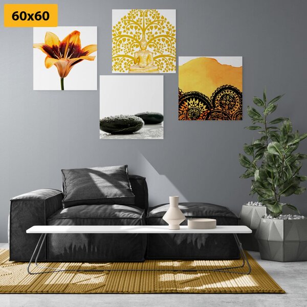 Set slika Feng Shui kombinacija