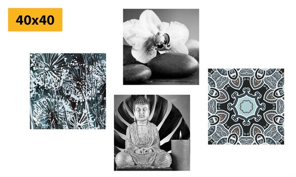 Set slika zanimljiva kombinacija Feng Shui