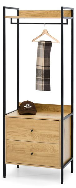 Zondo.hr Regal Mutismo (hrast + crna). Akcija -14%. 1136799