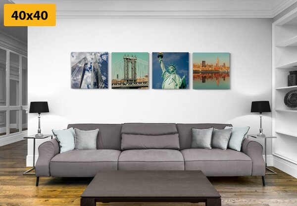 Set slika ljepote grada New Yorka