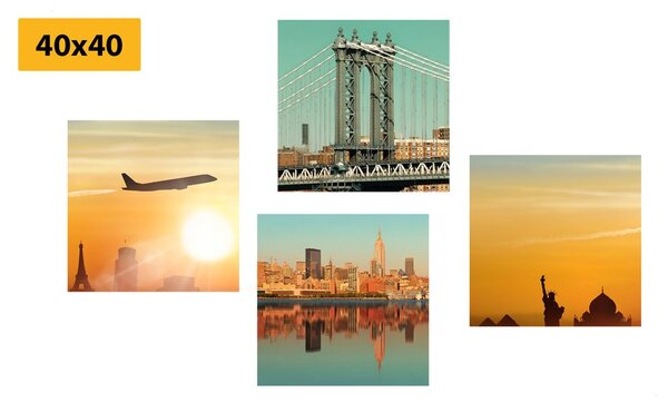 Set slika put u New York